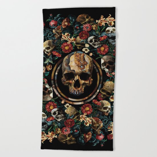 SIMONETTA IANVENSIS VESPVCCIA Beach Towel