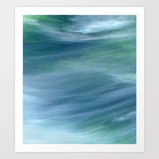 AQUA VITA dyptych, part II Art Print