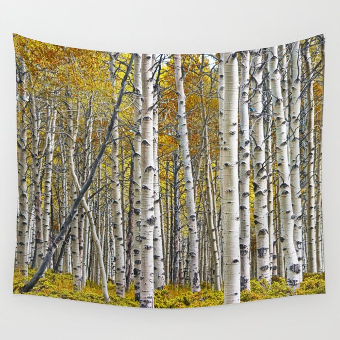 Birch 2025 tree tapestry