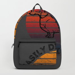 Easily Distracted by Wiener Dogs for Dachshund Fans and Dog Owners Backpack