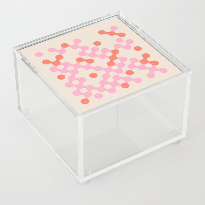 Circles: PATTERN 01 | The Peach Edition Acrylic Box