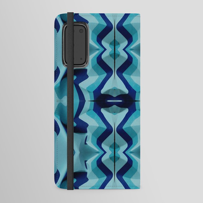 Mirror geometry pattern Android Wallet Case