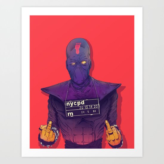 Foot Clan Art Print