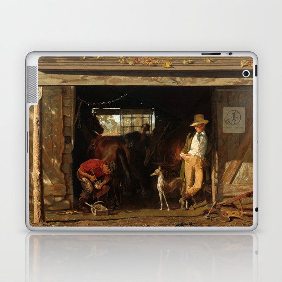 Leisure and Labor, 1858 by Frank Blackwell Mayer Laptop & iPad Skin