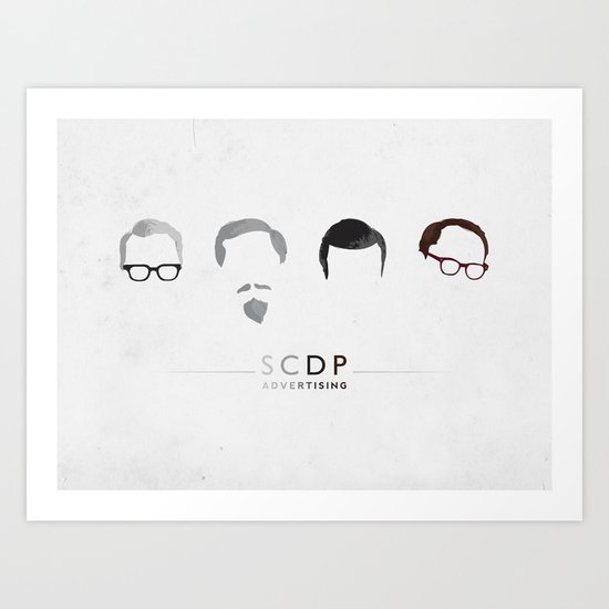 MAD MEN / SCDP Art Print
