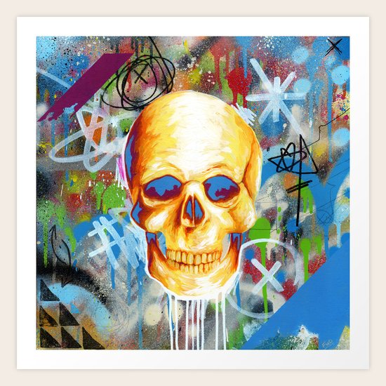 Solarized Art Print