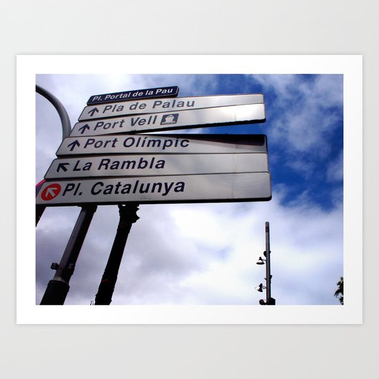 ¿Vamos a la playa? Art Print
