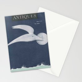 The Magazine ANTIQUES August 1961 Stationery Cards