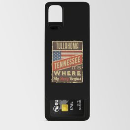 Tullahoma Tennessee Android Card Case | Tennessee, Usa Flag Vintage, Usa Flag, America, Tullahoma City, Tullahoma Usa Flag, Tullahoma Tennessee, Tennessee State, Tennessee Ctiy, Graphicdesign 
