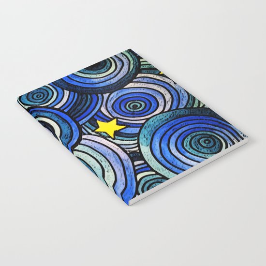 Watery Night Notebook