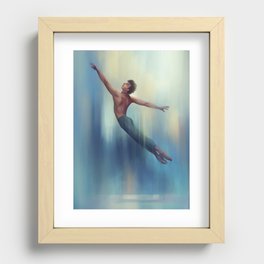 Dancer Jump! Recessed Framed Print
