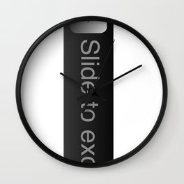 Slide... Wall Clock