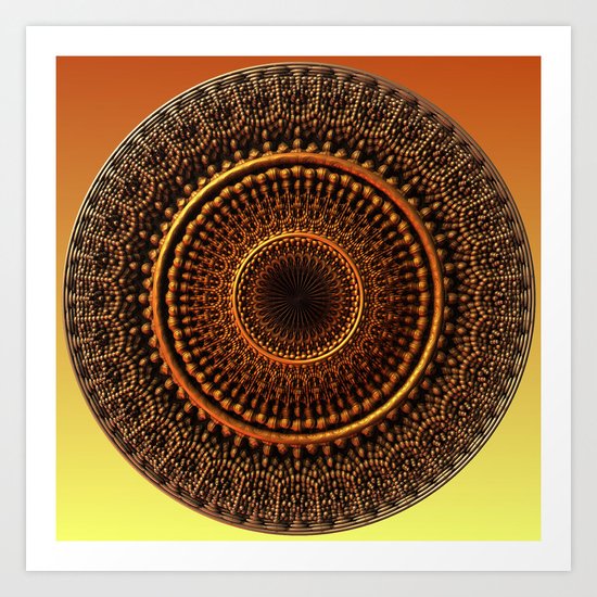 Golden One Art Print