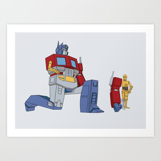 Not the Parts they were looking for... Art Print