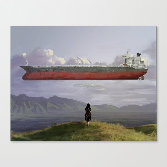 The Sound Canvas Print
