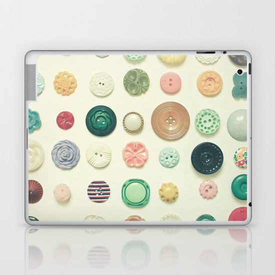 The Button Collection Laptop & iPad Skin