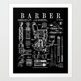 Vintage Dictionary Art Print – Hairdresser Illustration – Vintage Fashion Artwork – Book Print – Dictionary Page Print 58A Moustache Art Print Vintage Art Print Barber’s Art Print 