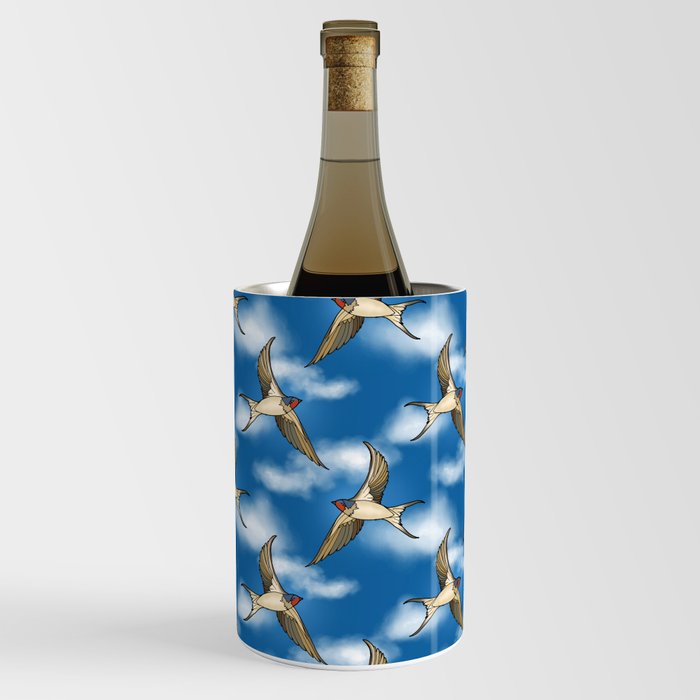 Swallows In the Sky  Wine Chiller
