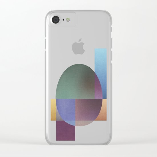 NO WAY OUT (abstract) Clear iPhone Case