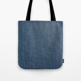 Blue Denim Texture Tote Bag