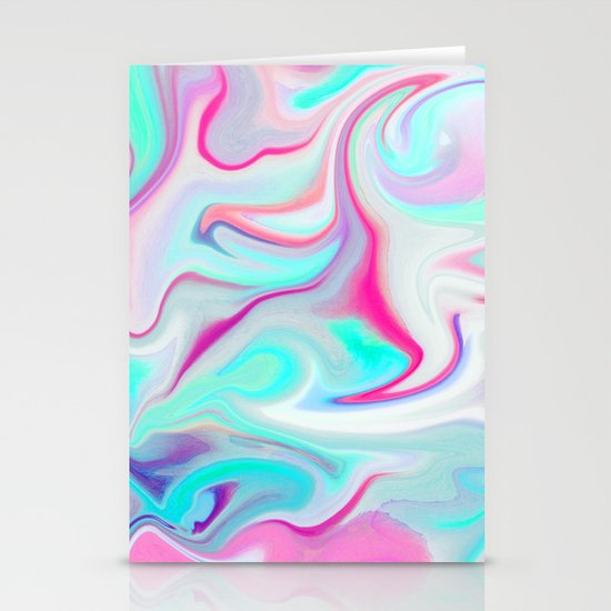 Liquid 3 Stationery Cards