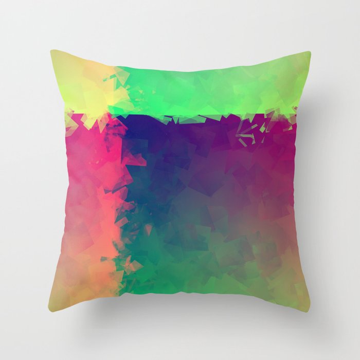 Abstract Number-8 Throw Pillow