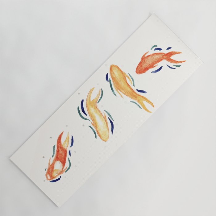 Dancing Koi Yoga Mat