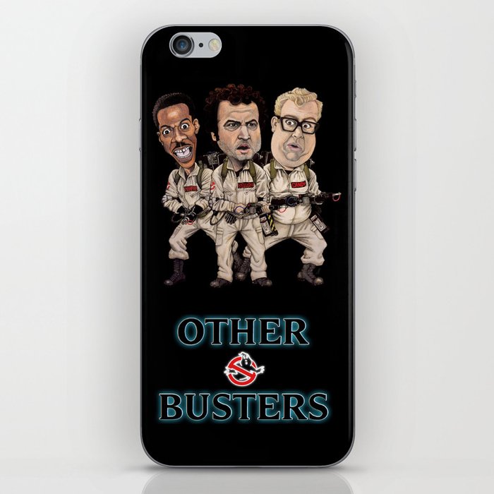 Otherbusters with Glow Title iPhone Skin