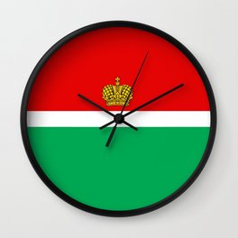 flag of Kaluga Wall Clock