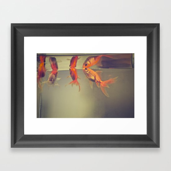 Breathe. Framed Art Print