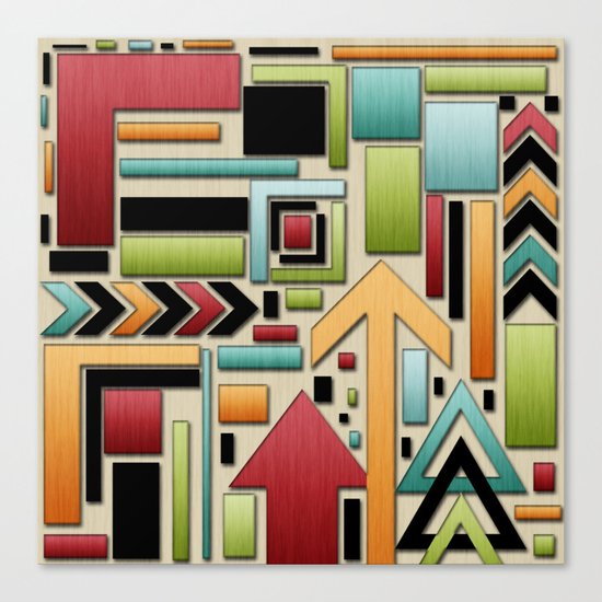Retro Junk. Canvas Print
