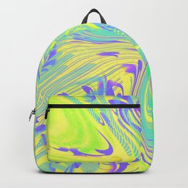 Let it Be  Backpack | Purple, Peace, Gowiththeflow, Abstract, Flow, Green, Zen, Inspiredheartart, Inspired, Atpeace 