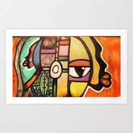 2012 to over throw the colonist in nigeria  Art Print