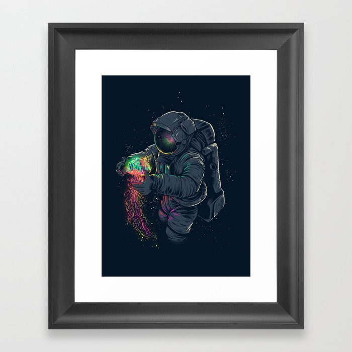 Jellyspace Framed Art Print