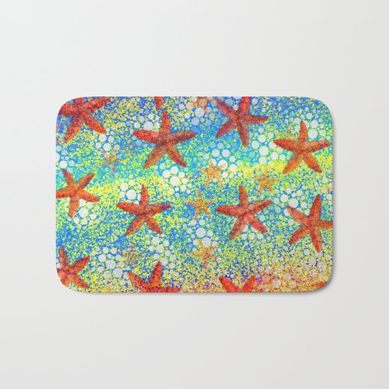 Starfish Bath Mat