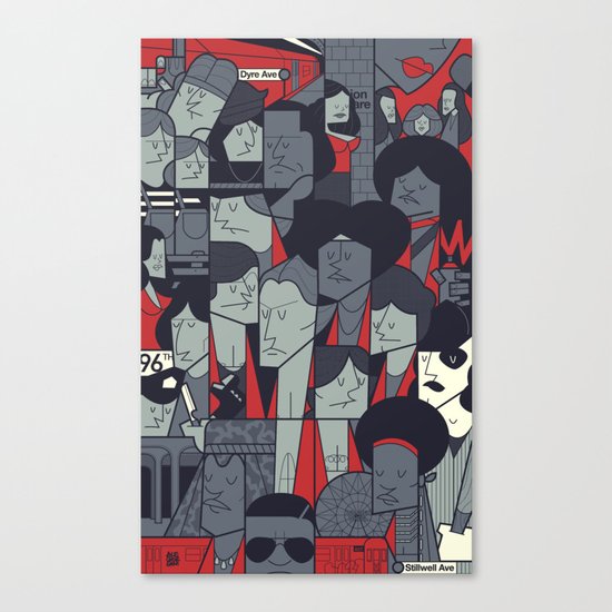 The Warriors Canvas Print