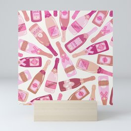 French Champagne Collection – Pink Mini Art Print