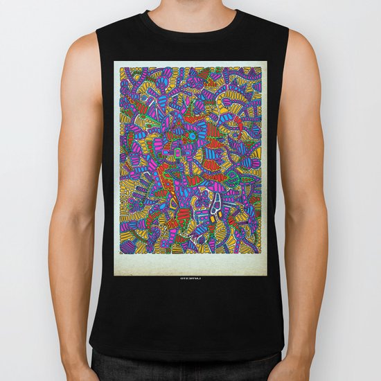 - summer mind - Biker Tank