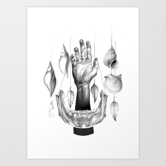 all things grow 2 Art Print