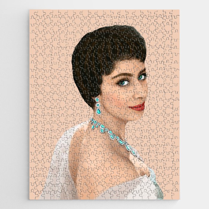 Princess Margaret - The Young Princess in Chiffon Jigsaw Puzzle
