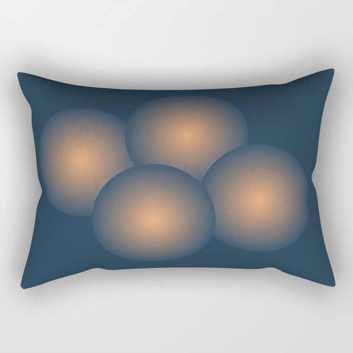 Contemporary Minimalist Round 2 Rectangular Pillow