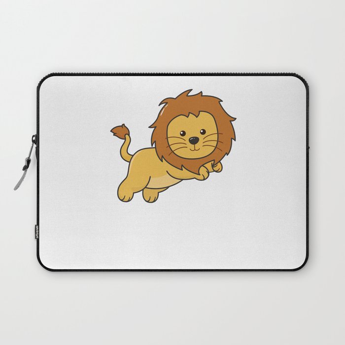 Lion Cute Animals For Kids Lion King Laptop Sleeve