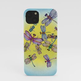 Dragonflies iPhone Case