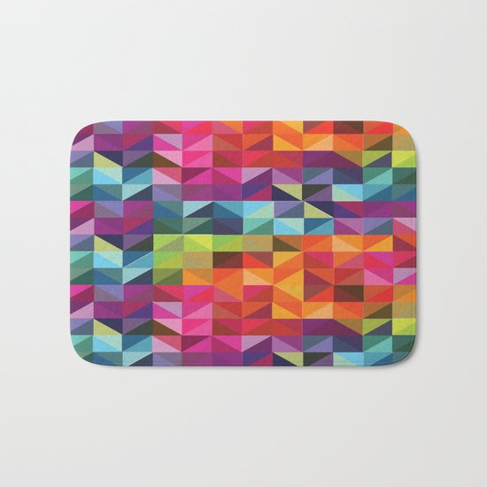 Geometric World No. 2 Bath Mat