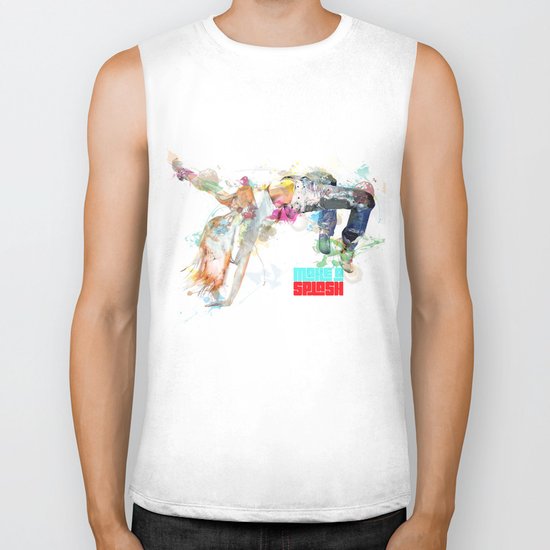Make a splash! Biker Tank