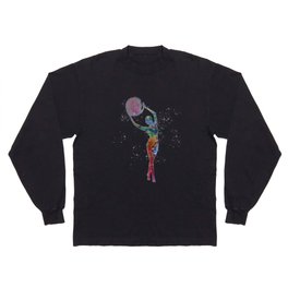 Fitness in watercolor Long Sleeve T-shirt
