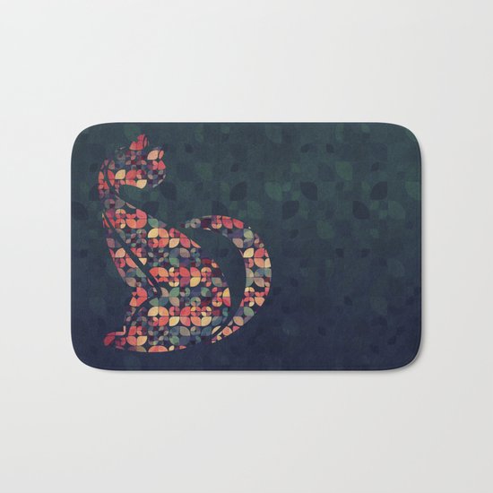 The Pattern Cat Bath Mat