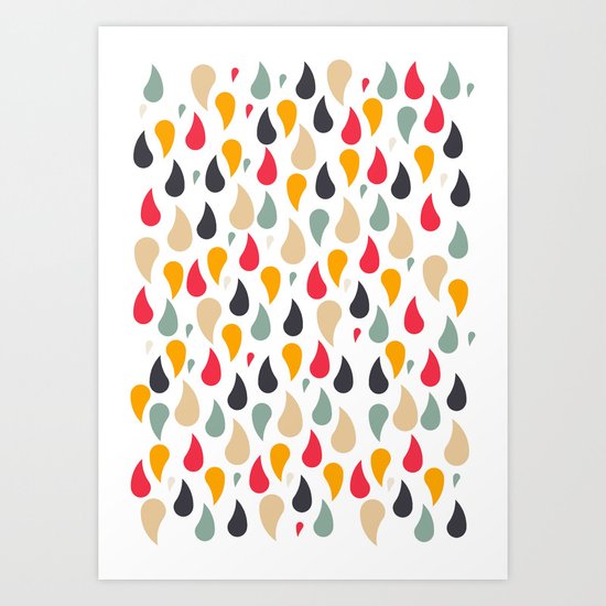 Ra'in Color Art Print