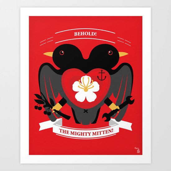 Doublebreasted Appleblossom Art Print
