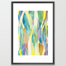 Gumleaf Rainbow Framed Art Print